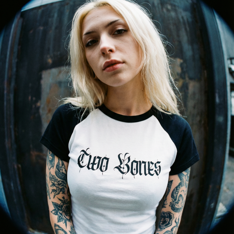 Two Bones Classic Women’s Baby Tee