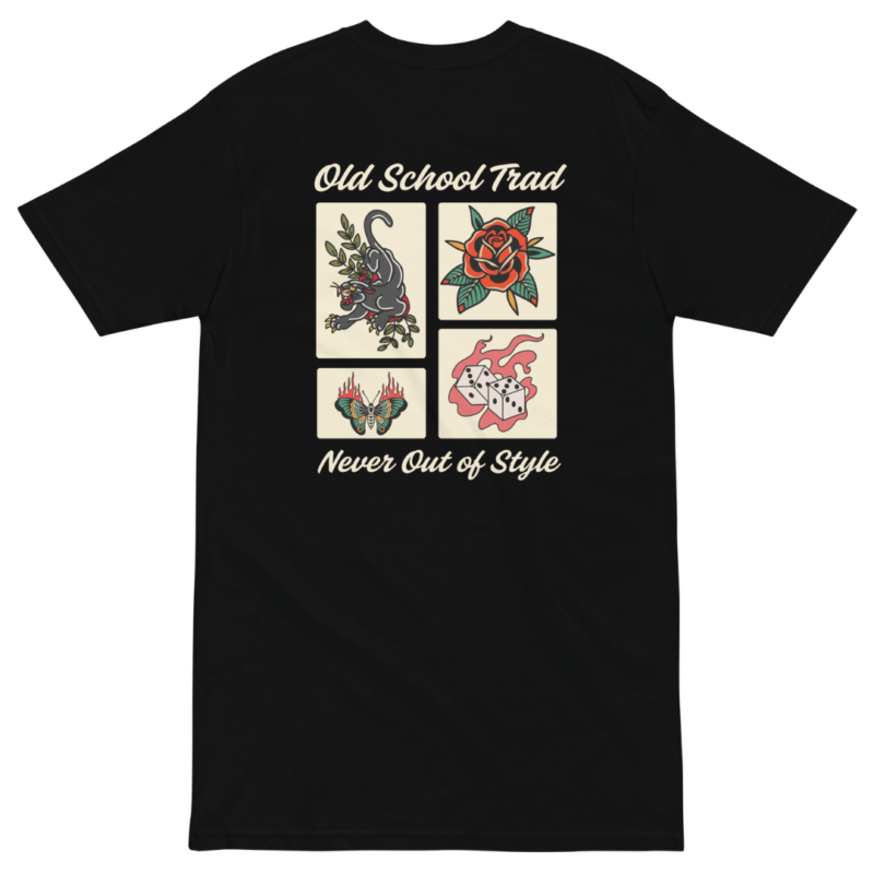 Old School Trad Heavyweight Tee